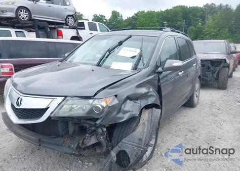 2012 Acura Mdx Technology Package z USA, uszkodzony, nr VIN 2HNYD2H35CH535756